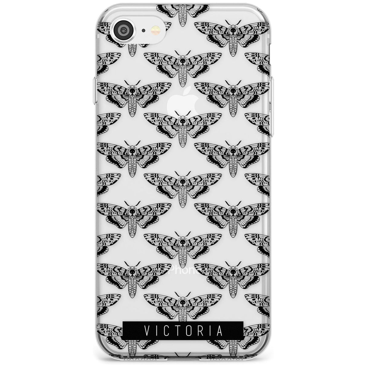 Customised Hawk Moth Pattern iPhone Case  Slim Case Custom Phone Case - Case Warehouse