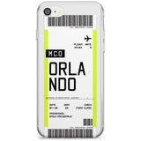 Orlando Boarding Pass iPhone Case  Slim Case Custom Phone Case - Case Warehouse