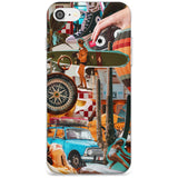 Vintage Collage: Road Trip Slim TPU Phone Case for iPhone SE 8 7 Plus