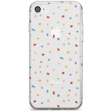 Small Confetti Print Clear iPhone Case  Slim Case Phone Case - Case Warehouse