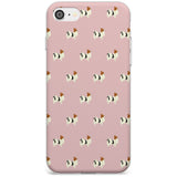 Papillon Dog Pattern Slim TPU Phone Case for iPhone SE 8 7 Plus