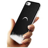 Upside Down Crescent Moon Slim TPU Phone Case for iPhone SE 8 7 Plus