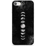 Watercolour Moon Phases Slim TPU Phone Case for iPhone SE 8 7 Plus