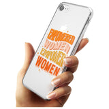 Empowered Women Slim TPU Phone Case for iPhone SE 8 7 Plus