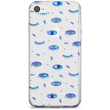 Duotone Psychedelic Eyes  Slim Case Phone Case - Case Warehouse