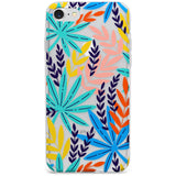 Tropical Palm Leaves Phone Case for iPhone SE