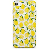 Bright Lemon Fruity Pattern iPhone Case  Slim Case Phone Case - Case Warehouse