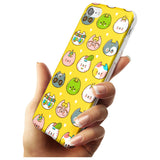 Mythical Cats Kawaii Pattern Slim TPU Phone Case for iPhone SE 8 7 Plus