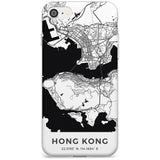 Map of Hong Kong Slim TPU Phone Case for iPhone SE 8 7 Plus