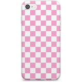 Pink Checkered iPhone Case  Slim Case Phone Case - Case Warehouse