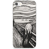 The Scream Slim TPU Phone Case for iPhone SE 8 7 Plus