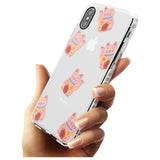 Waving Cat Pattern Impact Phone Case for iPhone X XS Max XR