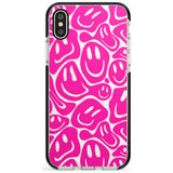 Blue Acid Faces Phone Case for iPhone X XS Max XR