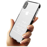 Another Point of View (White) Pink Fade Impact Phone Case for iPhone X XS Max XR