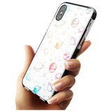 Outer Space Outlines: Pastels on White Pink Fade Impact Phone Case for iPhone X XS Max XR