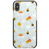 Sweet As Honey Patterns: Bees & Rainbows