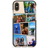 Comic Strip Photo Black Impact Phone Case for iPhone X XS Max XR