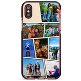 Comic Strip Photo Black Impact Phone Case for iPhone X XS Max XR