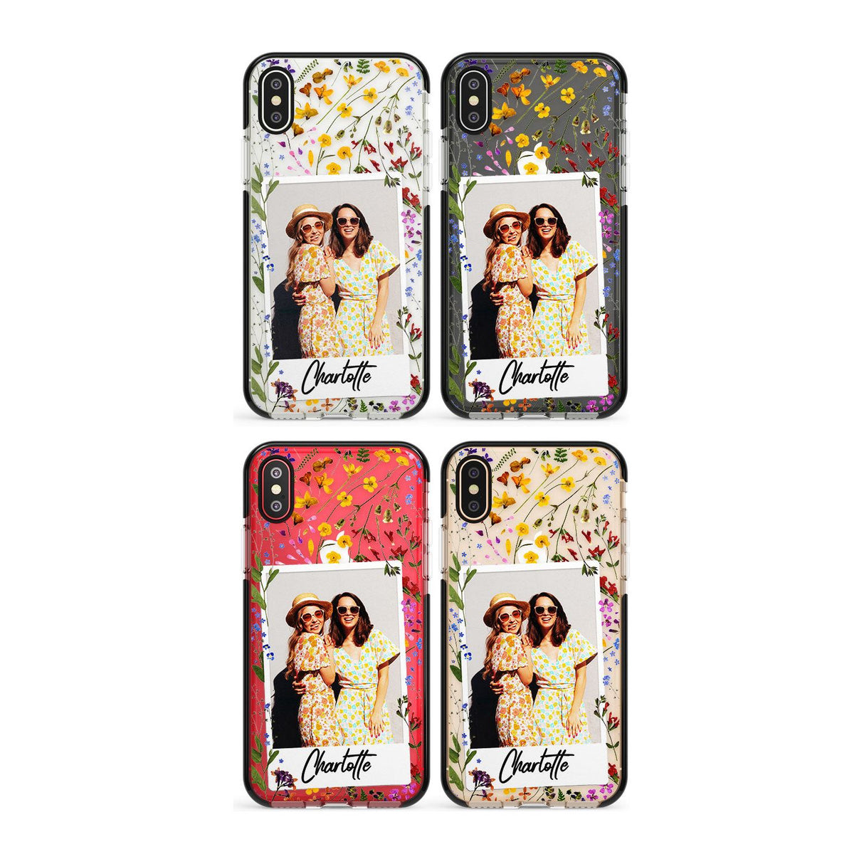 Personalised Snake Instant Photo Phone Case for iPhone X XS Max XR