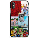 Personalised Photo Collage Black Impact Phone Case for iPhone X XS Max XR