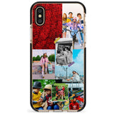 Personalised Photo Collage Black Impact Phone Case for iPhone X XS Max XR