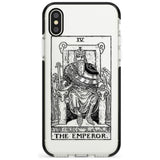 The Emperor Tarot Card - Transparent Pink Fade Impact Phone Case for iPhone X XS Max XR