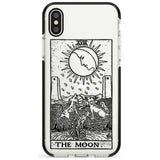 The Moon Tarot Card - Transparent Pink Fade Impact Phone Case for iPhone X XS Max XR