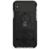 The Moon Tarot Card - Transparent Pink Fade Impact Phone Case for iPhone X XS Max XR