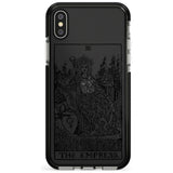 The Empress Tarot Card - Transparent Pink Fade Impact Phone Case for iPhone X XS Max XR