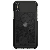 The Sun Tarot Card - Transparent Pink Fade Impact Phone Case for iPhone X XS Max XR