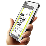 Mumbai Boarding Pass iPhone Case   Custom Phone Case - Case Warehouse