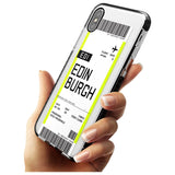 Edinburgh Boarding Pass   Custom Phone Case - Case Warehouse