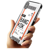 Bangkok Boarding Pass iPhone Case   Custom Phone Case - Case Warehouse