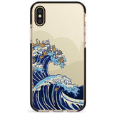 The Great Cat Wave Black Impact Phone Case for iPhone X XS Max XR