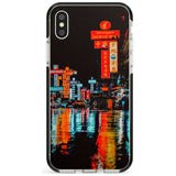 Neon City iPhone Case  Black Impact Phone Case - Case Warehouse