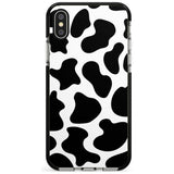 Cow Print Pink Fade Impact Phone Case for iPhone X XS Max XR