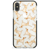 Yellow Labrador Watercolour Dog Pattern