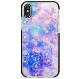 Dreamcatcher Pattern Galaxy Print Tie Dye Black Impact Phone Case for iPhone X XS Max XR