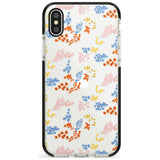 Small Flower Mix: Transparent Pink Fade Impact Phone Case for iPhone X XS Max XR