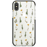 Pressed Flower iPhone Case  Black Impact Phone Case - Case Warehouse