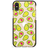 Avocado Love Black Impact Phone Case for iPhone X XS Max XR