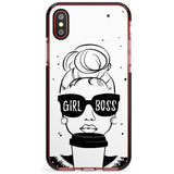 Girl Boss Black Impact Phone Case for iPhone X XS Max XR