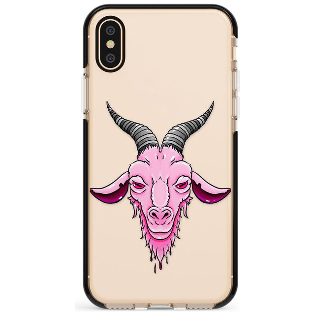 Ba-phomet Black Impact Phone Case for iPhone X XS Max XR