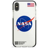 NASA Meatball Black Impact Phone Case for iPhone X XS Max XR