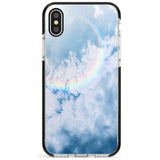 Rainbow Light Flare Photograph Black Impact Phone Case for iPhone X XS Max XR