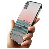 Beach Pier Photograph Black Impact Phone Case for iPhone X XS Max XR