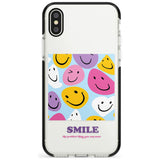 A Smile Black Impact Phone Case for iPhone X XS Max XR