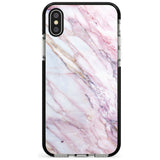 White, Pink & Purple Onyx Marble Texture Pink Fade Impact Phone Case for iPhone X XS Max XR