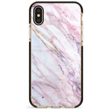 White, Pink & Purple Onyx Marble Texture Pink Fade Impact Phone Case for iPhone X XS Max XR