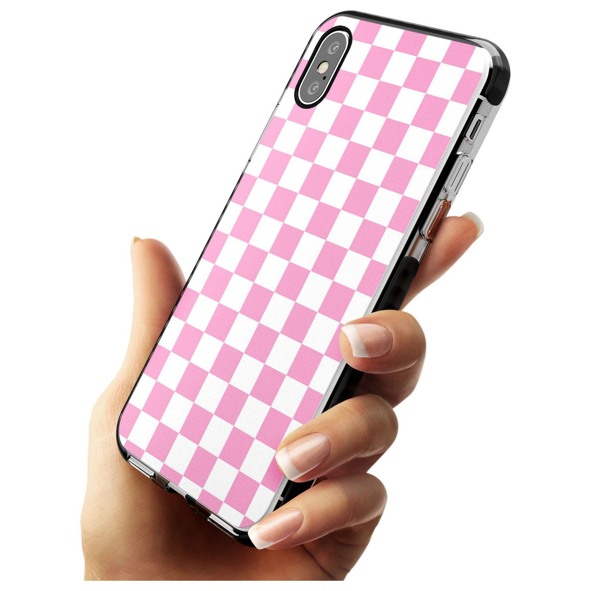 Pink Checkered iPhone Case   Phone Case - Case Warehouse